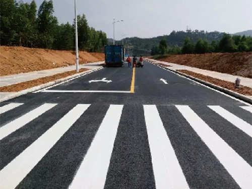 道路標線施工